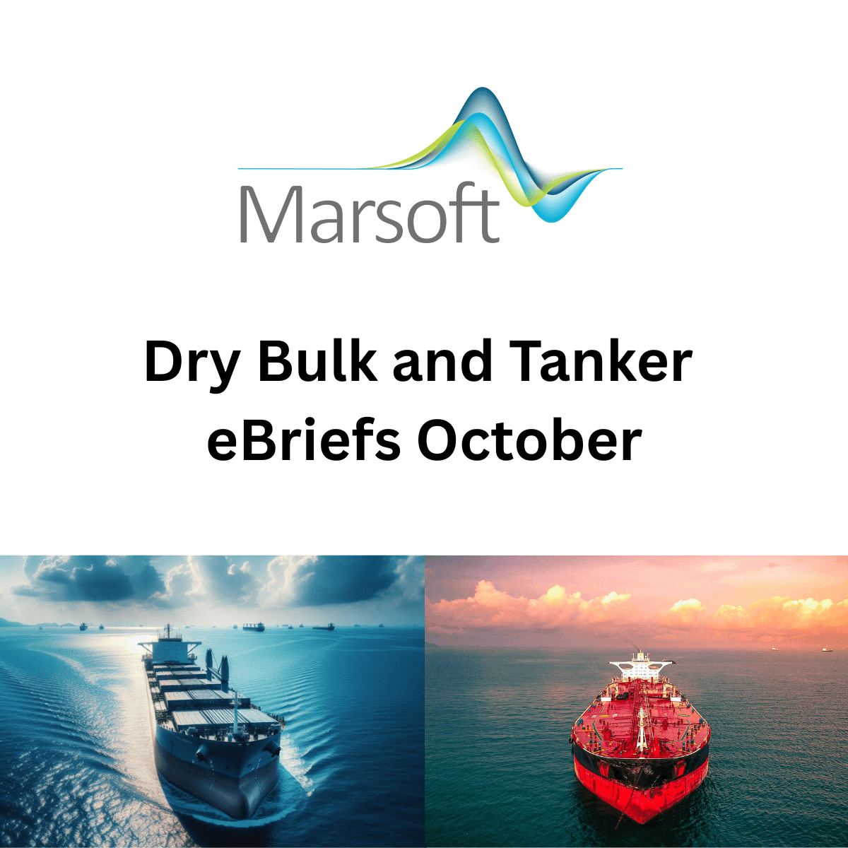 The Marsoft October eBriefs for Dry Bulk and Tanker markets are now available